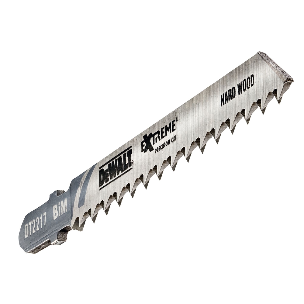 Lame scie sauteuse XPC denture rectifiée BiM profondeur de coupe <30mm attache T - DT2217-QZ - DEWALT