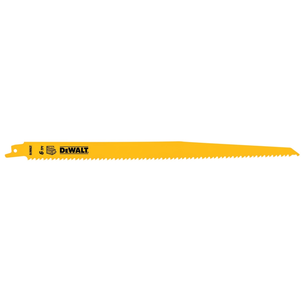 Lame de scie sabre BiM Plungepoint pour la coupe du bois 228 mm - DT2350-QZ - DEWALT