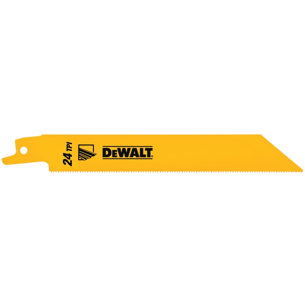 Lame de scie sabre BiM pour la coupe du métal 152 mm profondeur <1,5 mm / 10 TPI - DT2385-QZ - DEWALT
