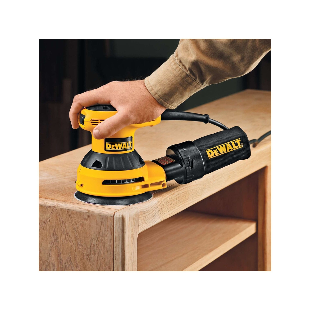 Disque abrasif velcro ponceuses excentriques grain 320 - 8 perforations ø 125 mm - DT3108-QZ - DEWALT