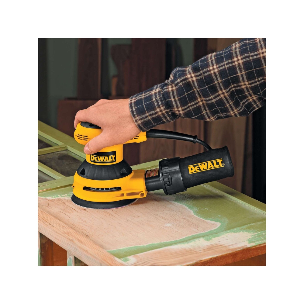Disque abrasif velcro ponceuses excentriques grain 320 - 8 perforations ø 125 mm - DT3108-QZ - DEWALT