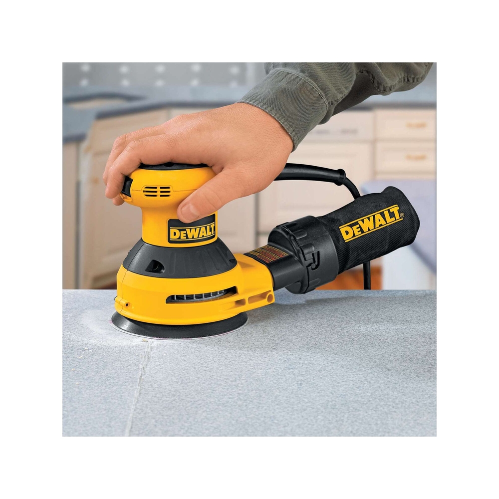 Disque abrasif velcro ponceuses excentriques grain 320 - 8 perforations ø 125 mm - DT3108-QZ - DEWALT