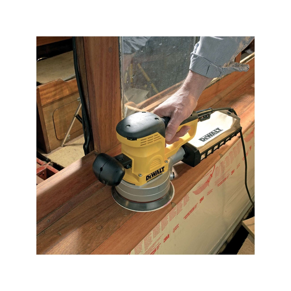 Disque abrasif velcro ponceuses excentriques grain 60 - 6 perforations ø 150 mm - DT3132-QZ - DEWALT