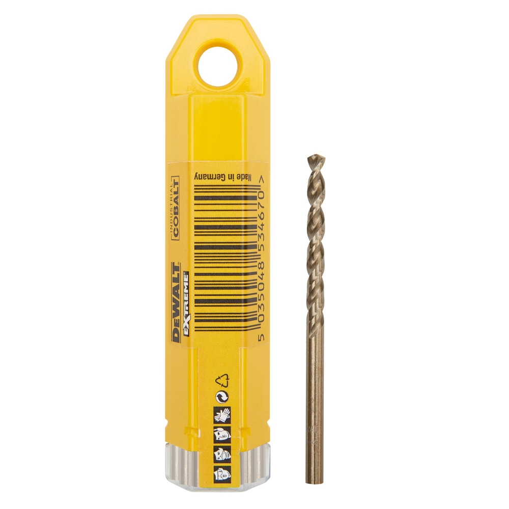 Foret métal HSS-CO Extreme 10 pièces 4 x 47 x 80 mm - DT4927-QZ - DEWALT