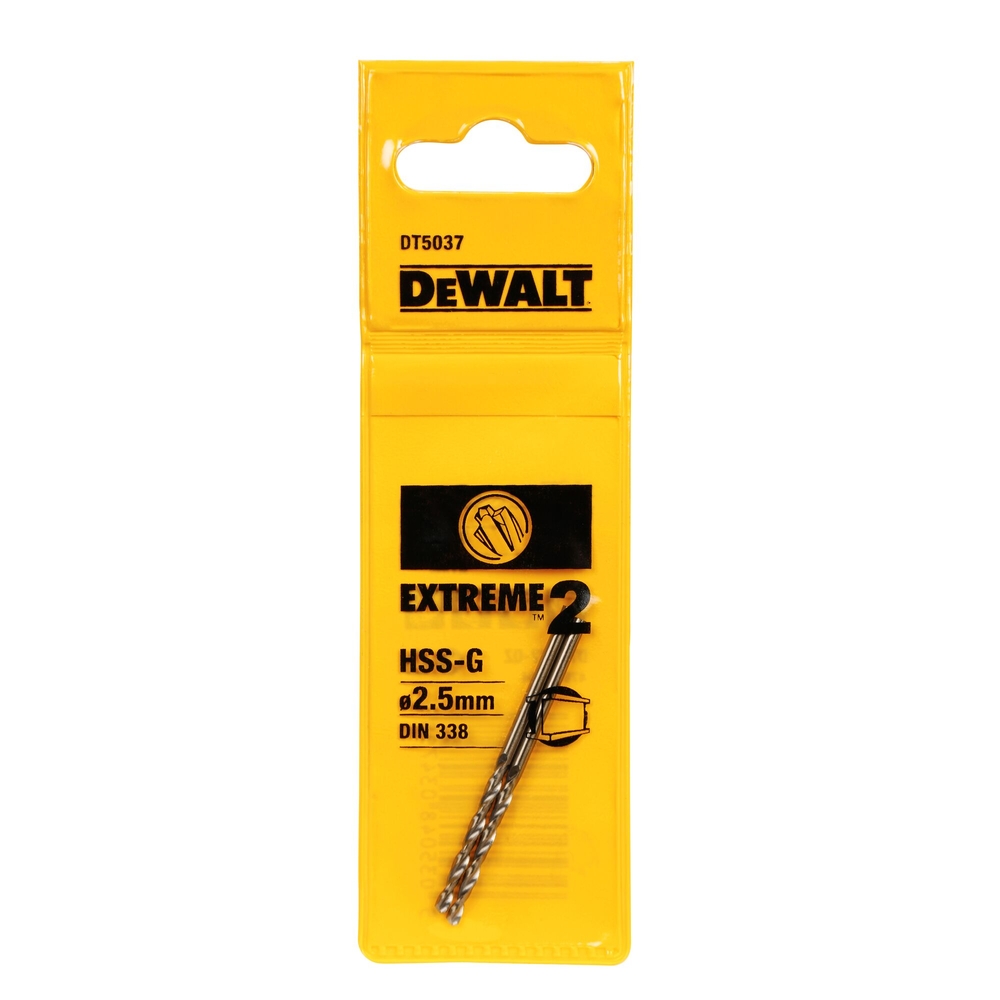 Foret métal HSS-G Extreme 2,5 x 30 x 57 mm - DT5037-QZ - DEWALT