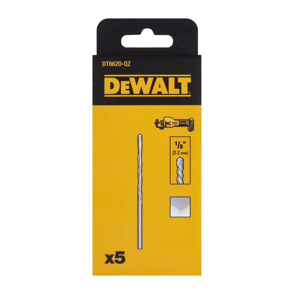 Forets plaque de plâtre 1/8 32x60mm - DT6620-QZ - DEWALT