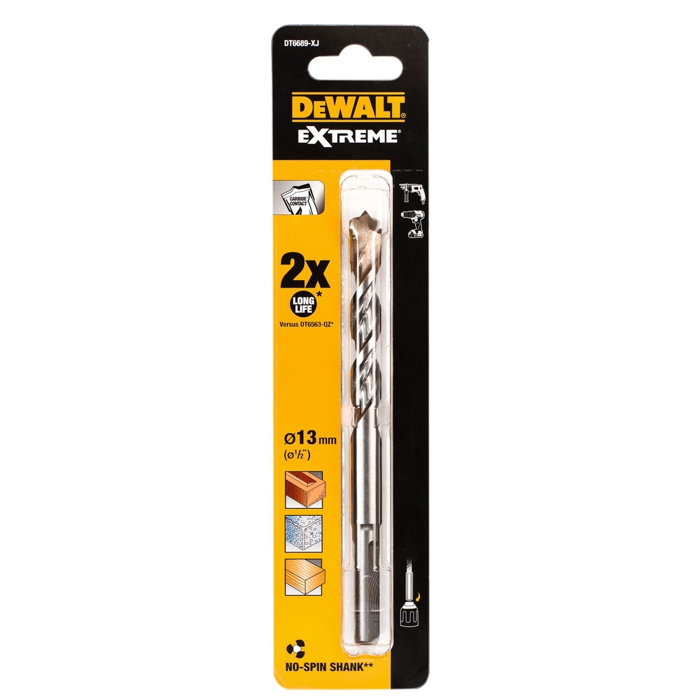 Foret béton carbure Extreme 13 x 100 x 150 mm - DT6689-XJ - DEWALT
