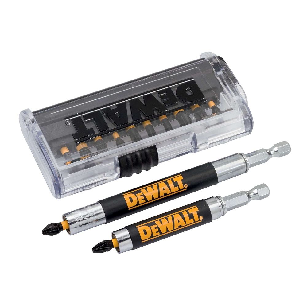 Coffret 14 pièces avec embouts de vissage impact-torsion 25 mm - DT70512T-QZ - DEWALT