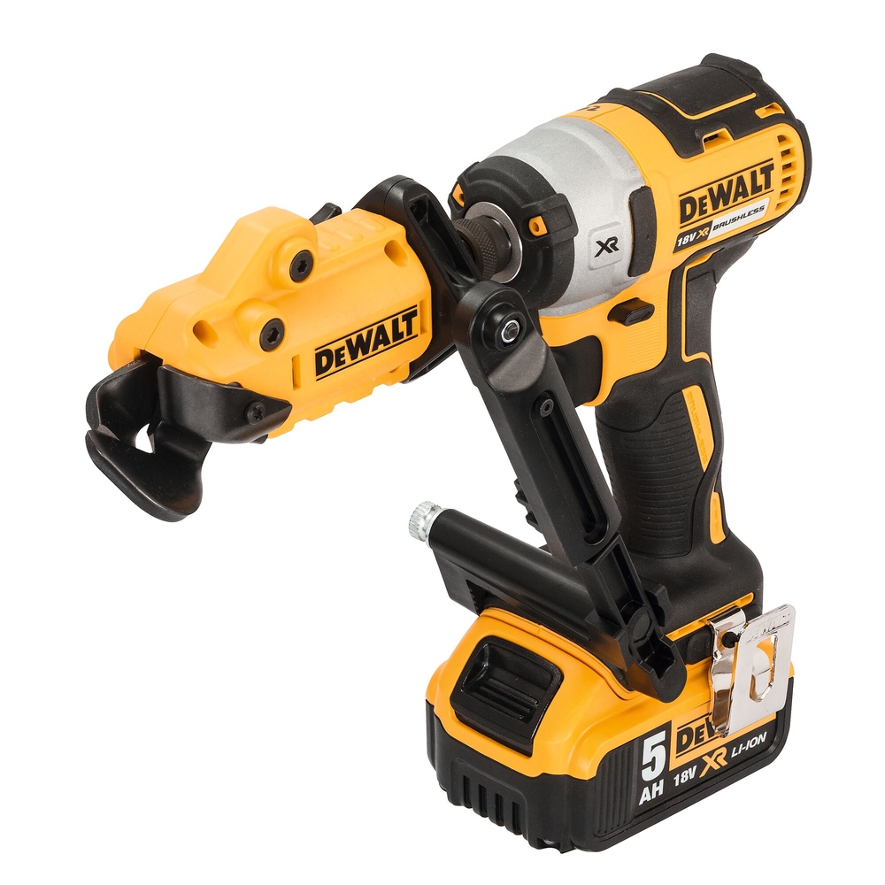 Cisaille à tole pour visseuse avec attache universelle - DT70620-QZ - DEWALT