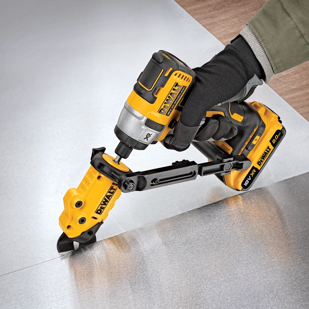 Cisaille à tole pour visseuse avec attache universelle - DT70620-QZ - DEWALT