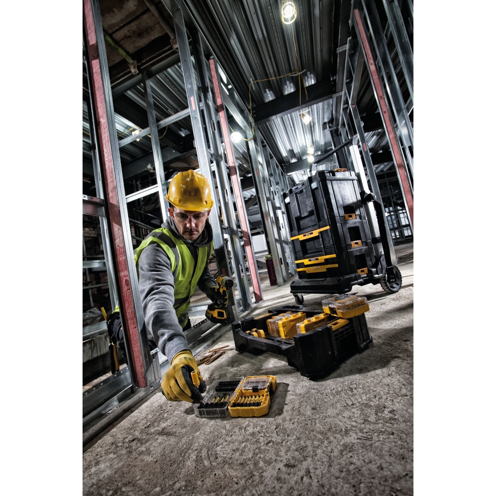 Boitier pour petits coffrets TOUGHCASE et boites d'embouts compatibles TSTAK - DT70716-QZ - DEWALT