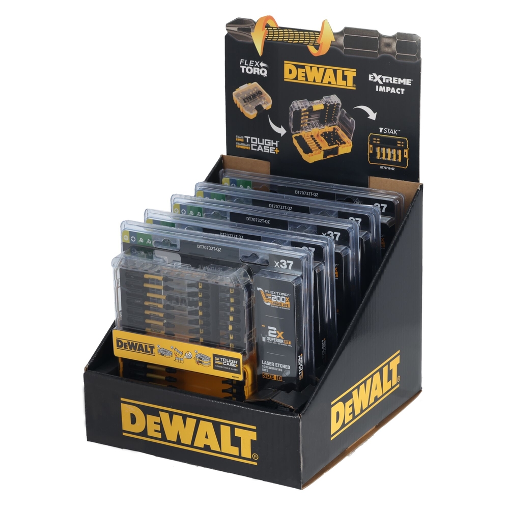 Petit coffret TOUGHCASE 37 pièces - DT70732T-QZ - DEWALT