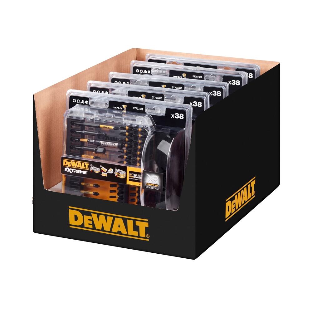 Petit coffret TOUGHCASE 38 pièces - DT70740T-QZ - DEWALT