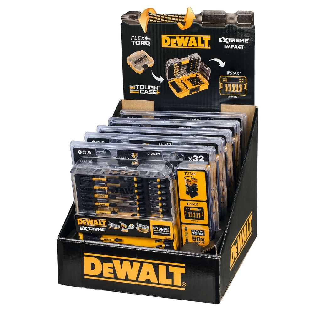 Petit coffret TOUGHCASE 32 pièces - DT70747T-QZ - DEWALT