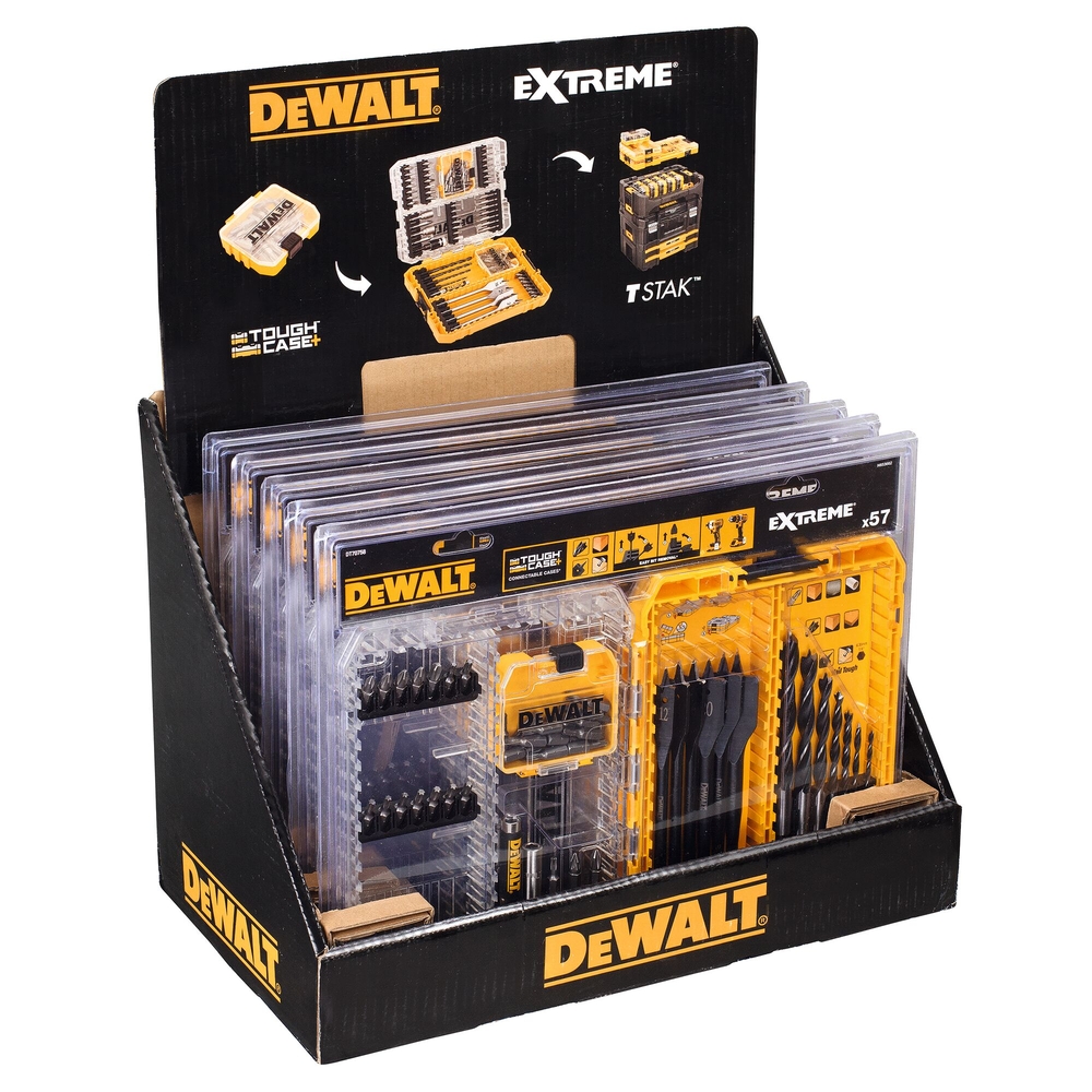Moyen Coffret TOUGHCASE 57 pièces - DT70758-QZ - DEWALT