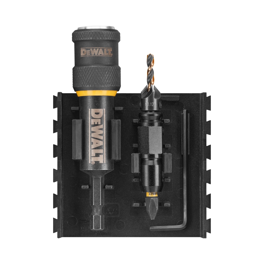 Coffret ToughCase Tourn&Visse 1 adaptateur + 8 mèches + 15 embouts 25 mm - DT70779T-QZ - DEWALT