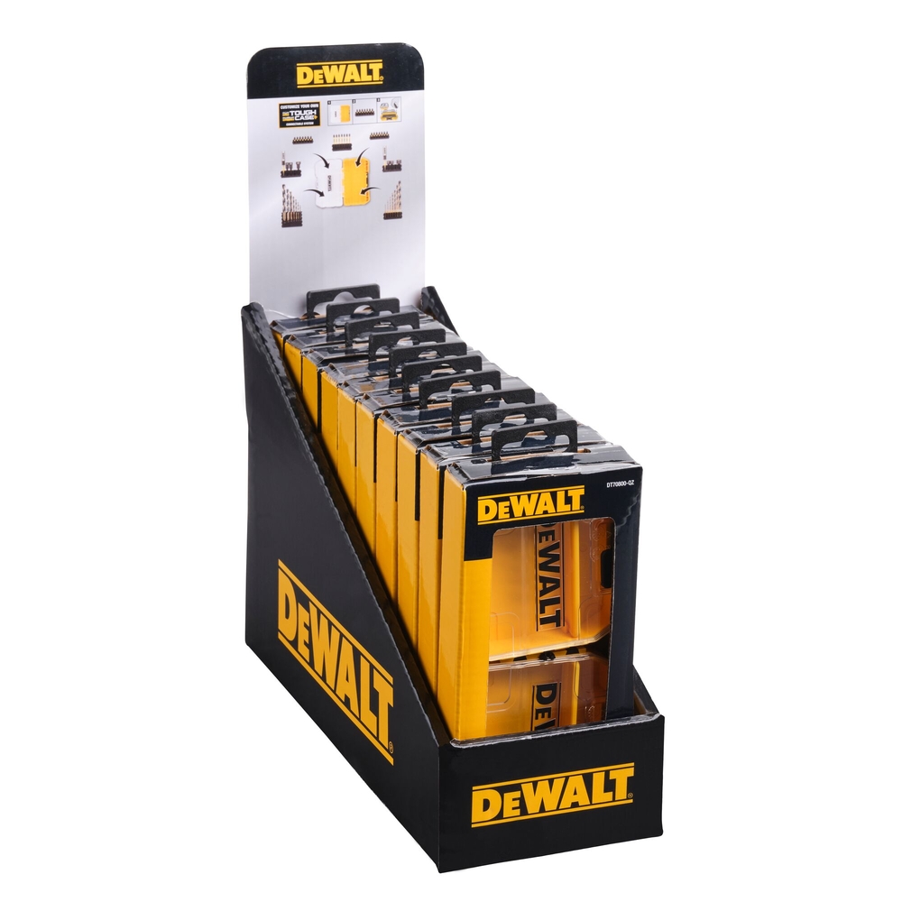2 petites boîtes d’embouts (vides) - DT70800-QZ - DEWALT