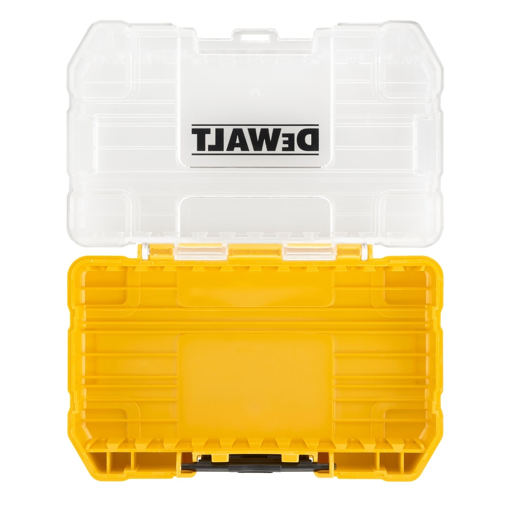 Petit coffret TOUGHCASE + petite boîte embouts + 4 barrettes d'embouts vissage - DT70801-QZ - DEWALT