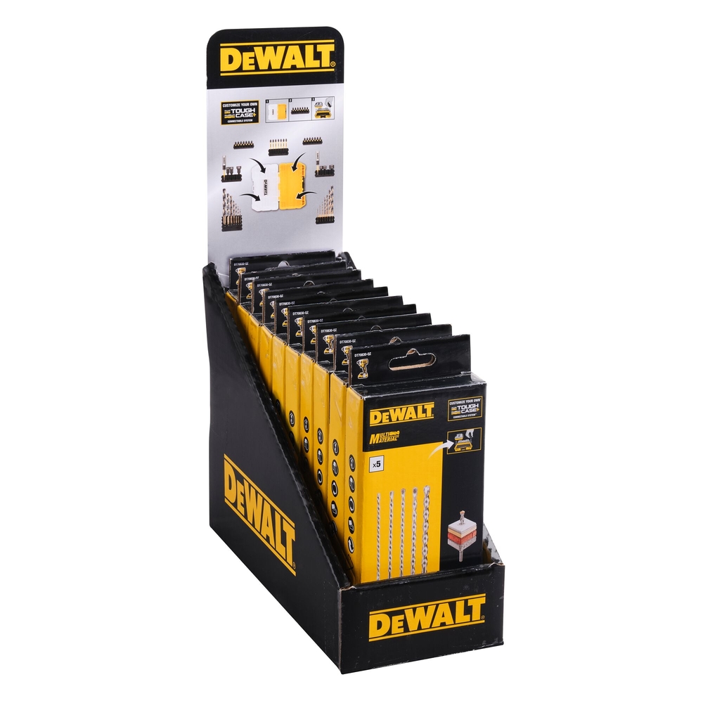 Barrette de 5 forets multi-matériaux à emmanchement hexagonal - DT70830-QZ - DEWALT