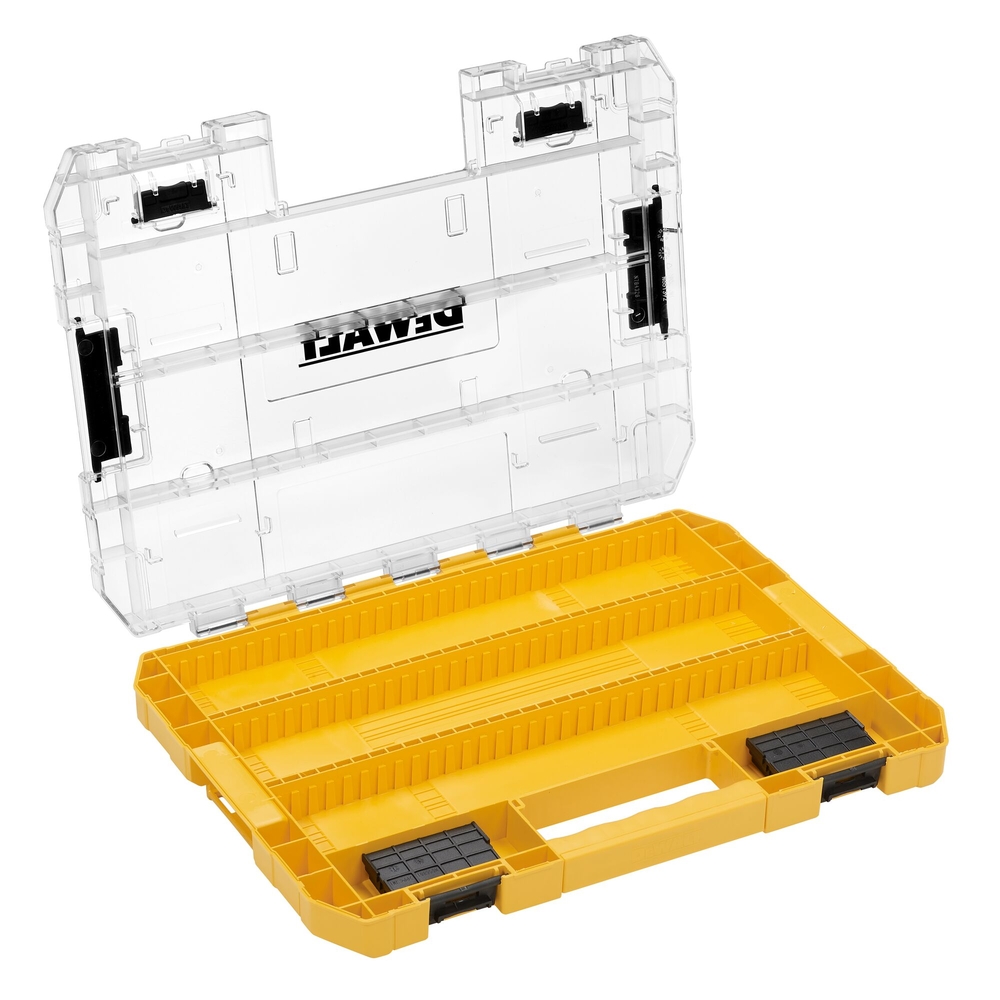 Grand coffret de rangement TOUGHCASE (vide) et 6 séparateurs  - DT70839-QZ - DEWALT