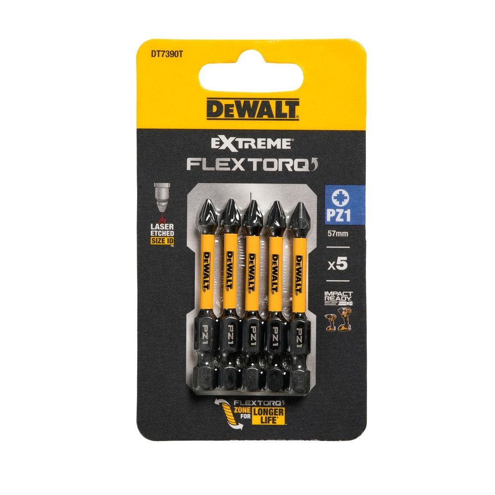 Embout Flextorq 57 mm PZ1 - DT7390T-QZ - DEWALT
