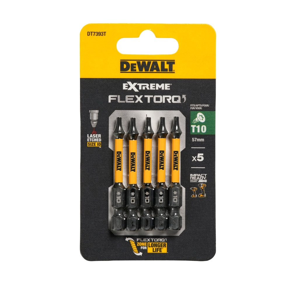 Embout Flextorq 57 mm T10 - DT7393T-QZ - DEWALT