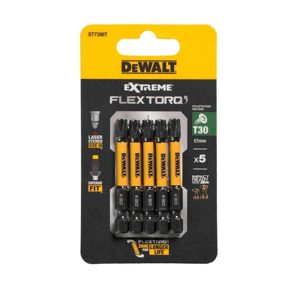 Embout Flextorq 57 mm T30 - DT7398T-QZ - DEWALT