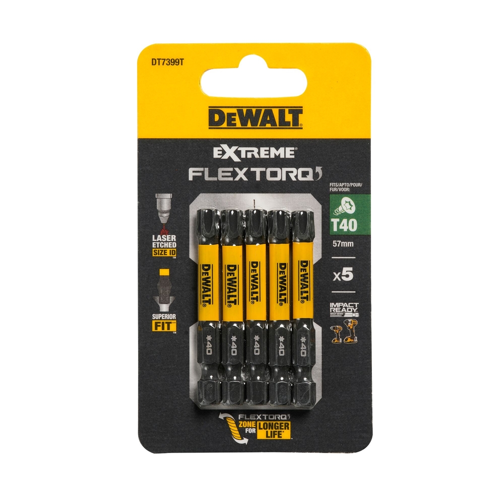 Embout Flextorq 57 mm T40 - DT7399T-QZ - DEWALT