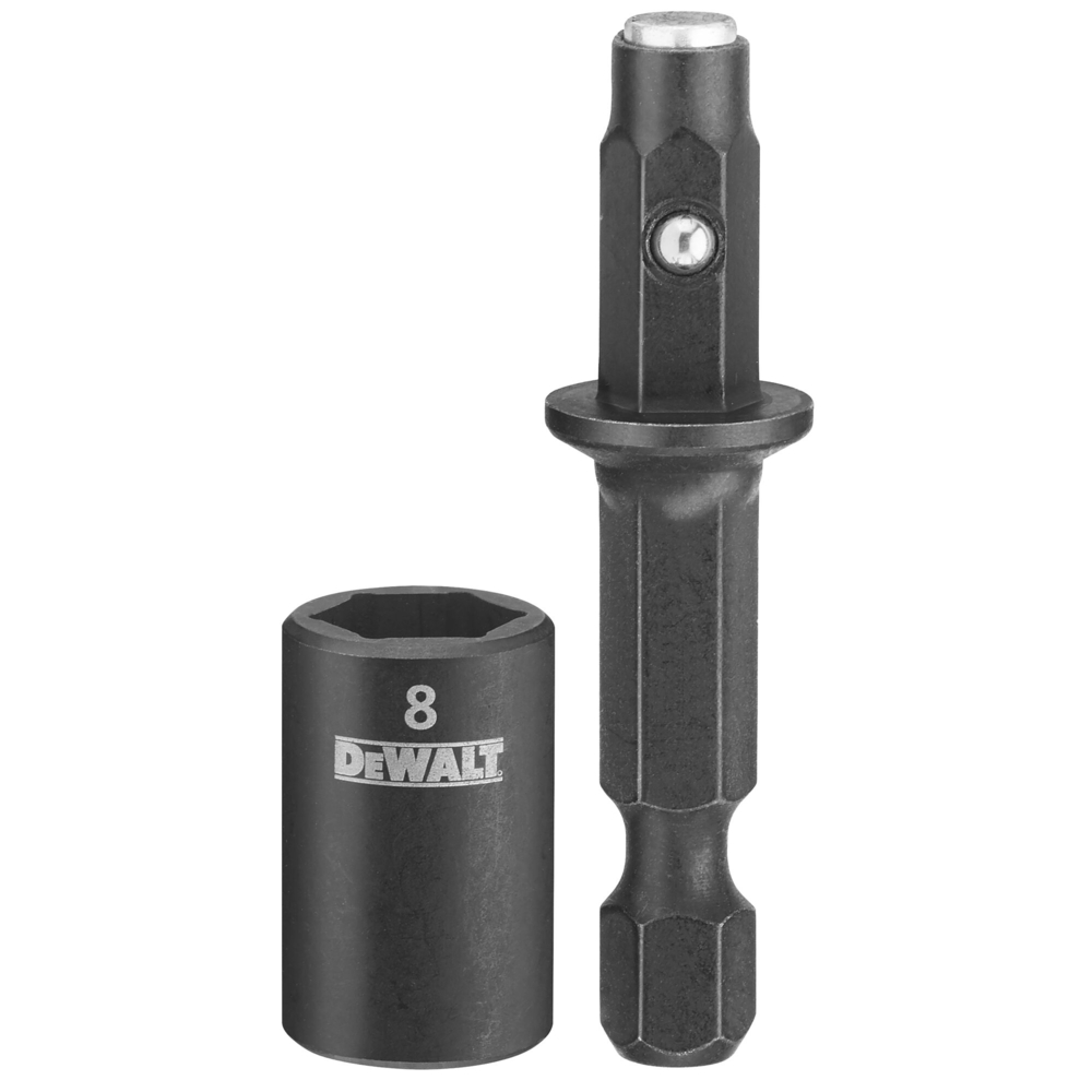 Douille interchangeable longueur 49 mm diamètre 8 mm emmanchement 1/4 - DT7465-QZ - DEWALT