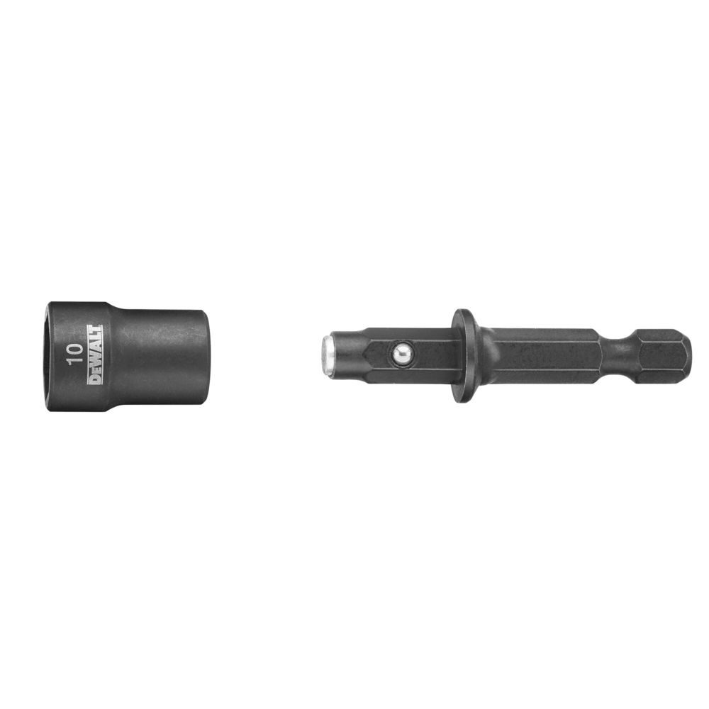 Douille interchangeable longueur 49 mm diamètre 10 mm emmanchement 1/4 - DT7466-QZ - DEWALT