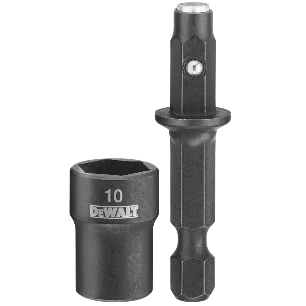 Douille interchangeable longueur 49 mm diamètre 10 mm emmanchement 1/4 - DT7466-QZ - DEWALT