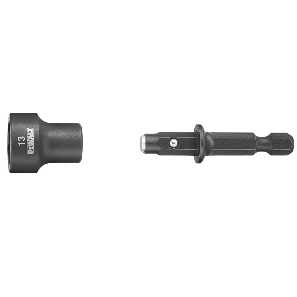 Douille interchangeable longueur 49 mm diamètre 13 mm emmanchement 1/4 - DT7467-QZ - DEWALT