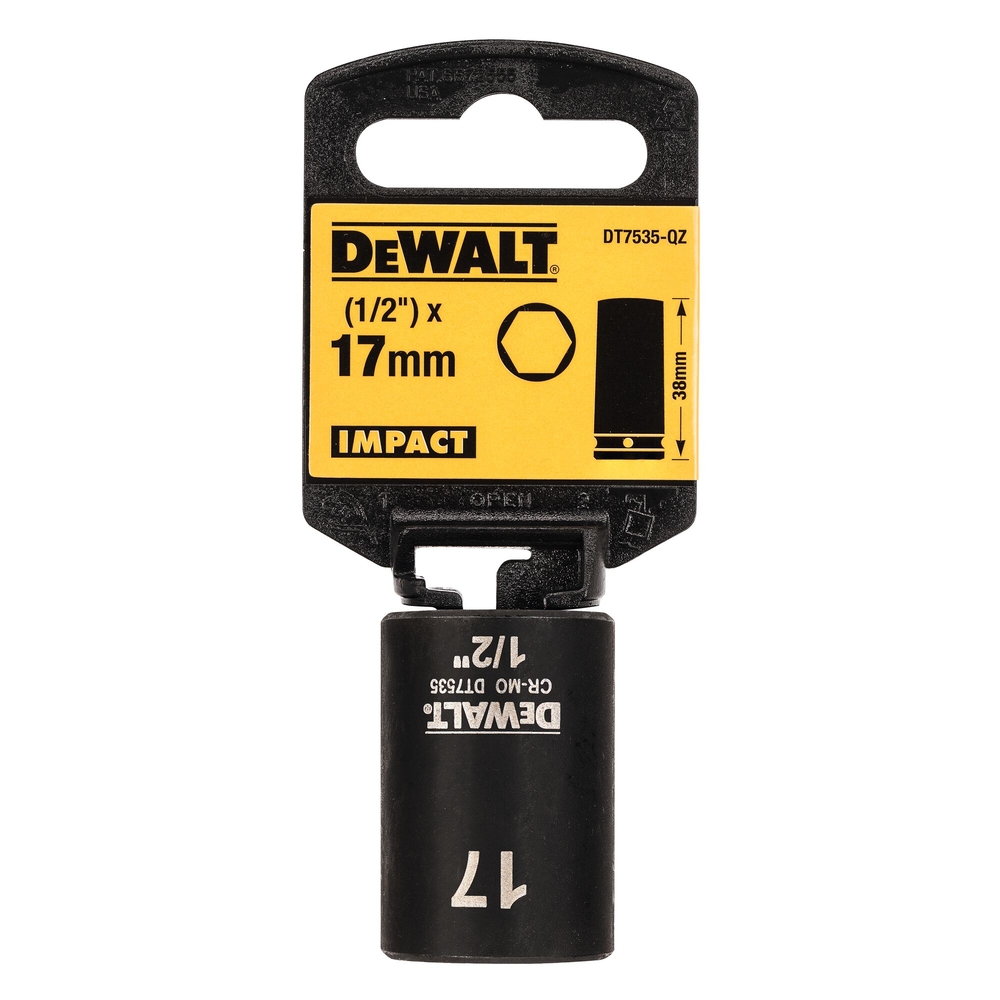 Douille impact diamètre 17 mm 1/2