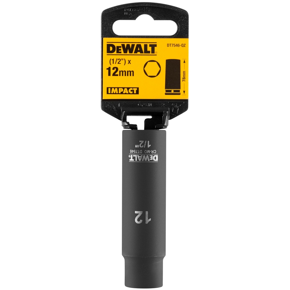 Douille impact diamètre 12 mm 1/2