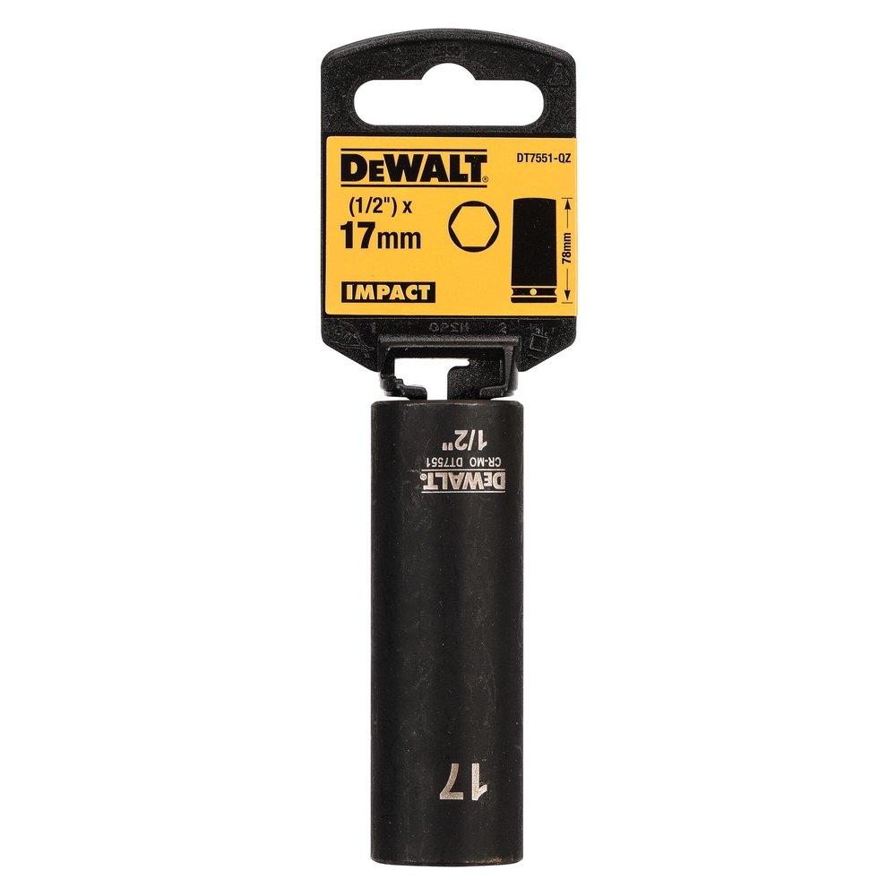 Douille impact diamètre 17 mm 1/2