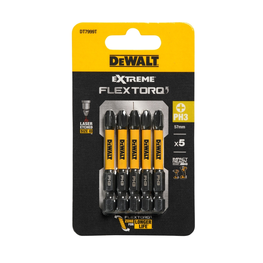 Embout Flextorq 57 mm PH3 - DT7999T-QZ - DEWALT