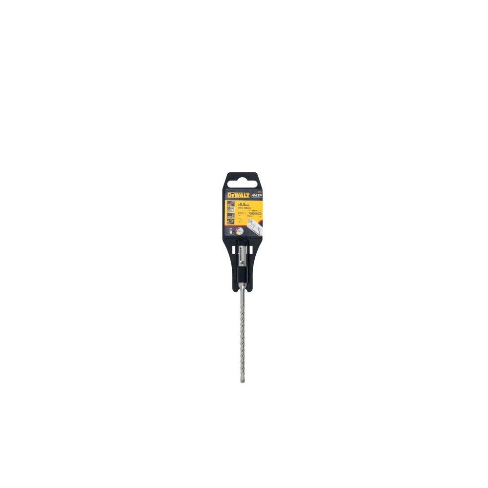 Foret béton SDS-Plus carbure XLR 4 taillants 5,5 x 100 x 160 mm - DT8911-QZ - DEWALT
