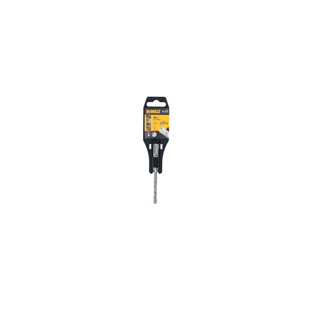Foret béton SDS-Plus carbure XLR 4 taillants 6 x 50 x 110 mm - DT8912-QZ - DEWALT