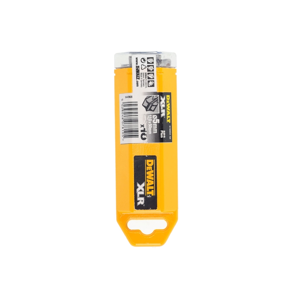 Foret béton SDS-Plus carbure XLR 4 taillants par 10 pièces 5 x 50 x 110 mm - DT8950-QZ - DEWALT