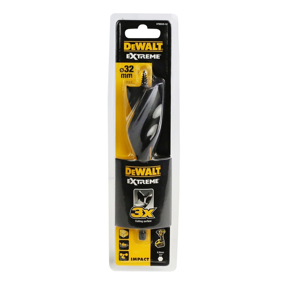 Mèche à bois 3 pointes Extreme 32 x 152 mm - DT90245-QZ - DEWALT