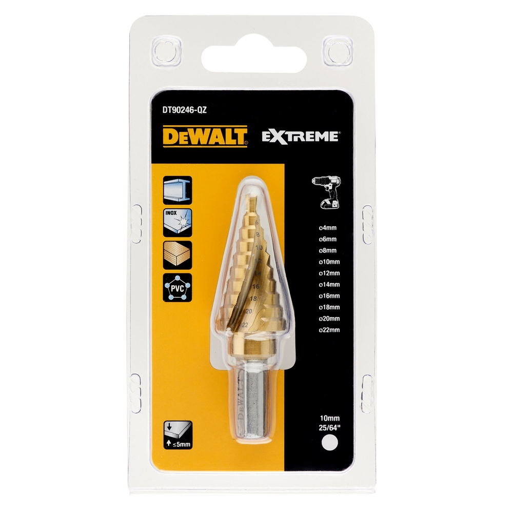 Foret étagé 4-22 mm - DT90246-QZ - DEWALT
