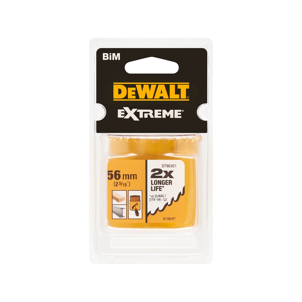Scie cloche BiM 56 x 40 mm - DT90321-QZ - DEWALT