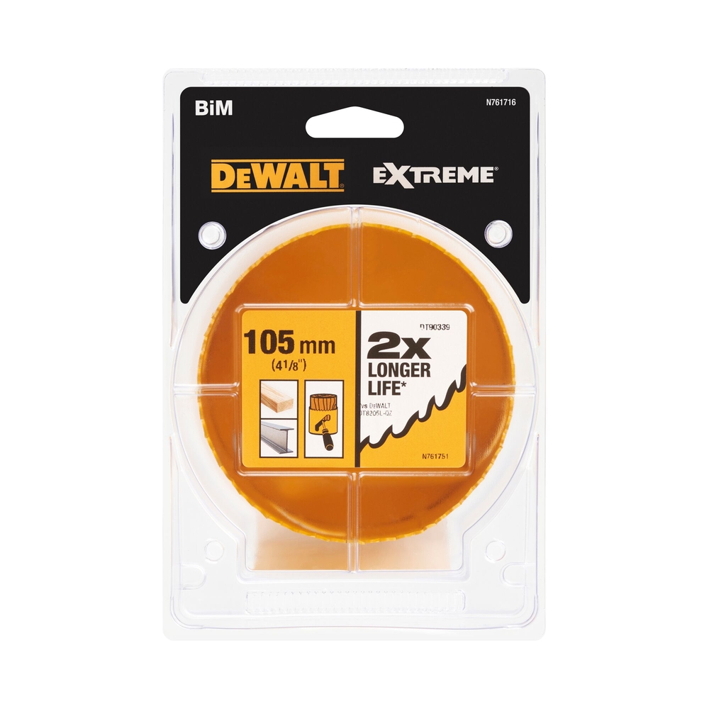 Scie cloche BiM 105 x 40 mm - DT90339-QZ - DEWALT