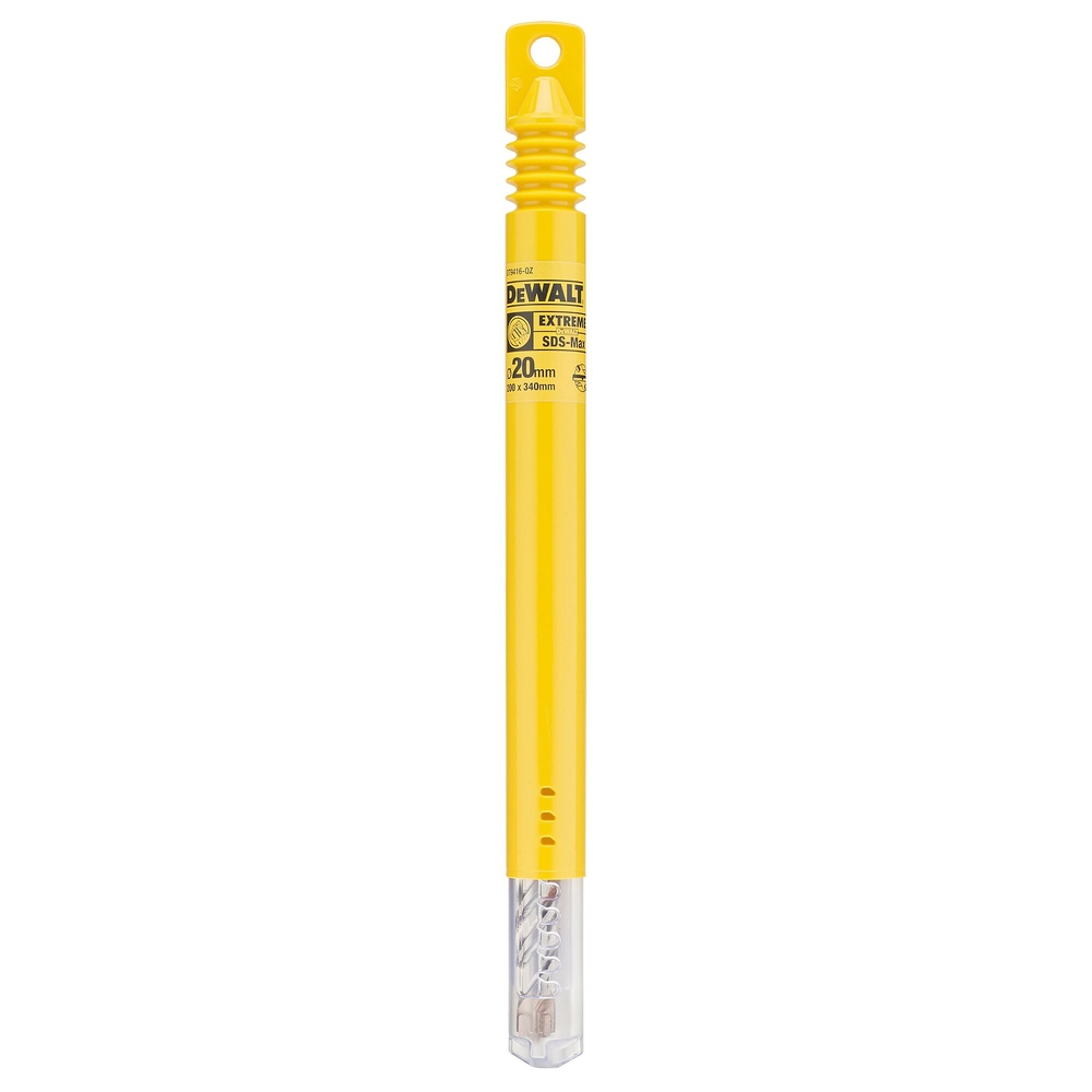 Foret SDS-Max carbure Extreme 4 taillants 20 x 200 x 340 mm - DT9416-QZ - DEWALT