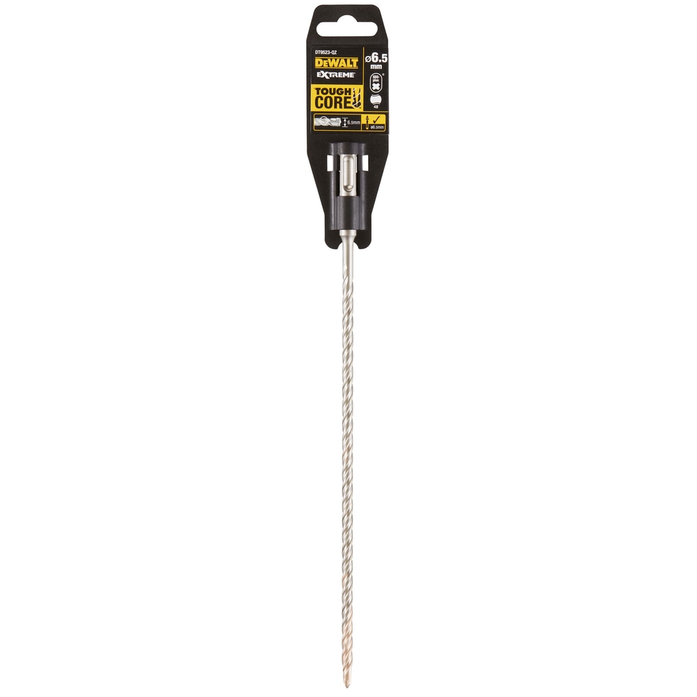 Foret béton SDS-Plus carbure Extreme 2 taillants 6,5 x 250 x 310 mm - DT9523-QZ - DEWALT
