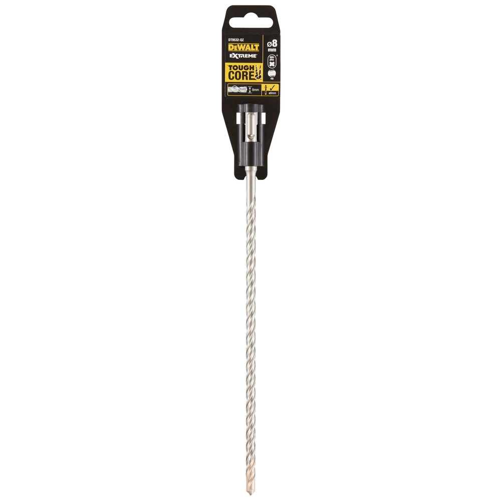 Foret béton SDS-Plus carbure Extreme 2 taillants 8 x 250 x 310 mm - DT9532-QZ - DEWALT