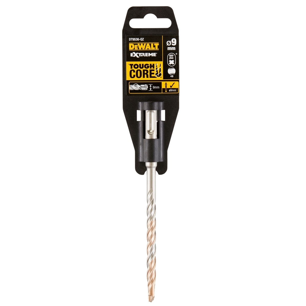 Foret béton SDS-Plus carbure Extreme 2 taillants 9 x 100 x 160 mm - DT9536-QZ - DEWALT