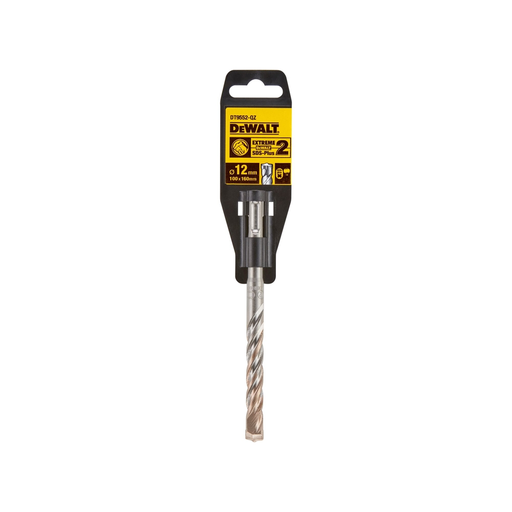 Foret béton SDS-Plus carbure Extreme 2 taillants 12 x 100 x 160 mm - DT9552-QZ - DEWALT