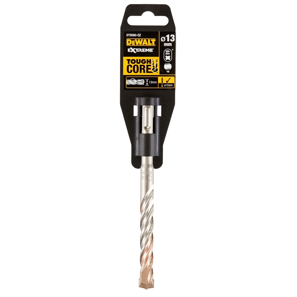 Foret béton SDS-Plus carbure Extreme 2 taillants 13 x 100 x 160 mm - DT9560-QZ - DEWALT