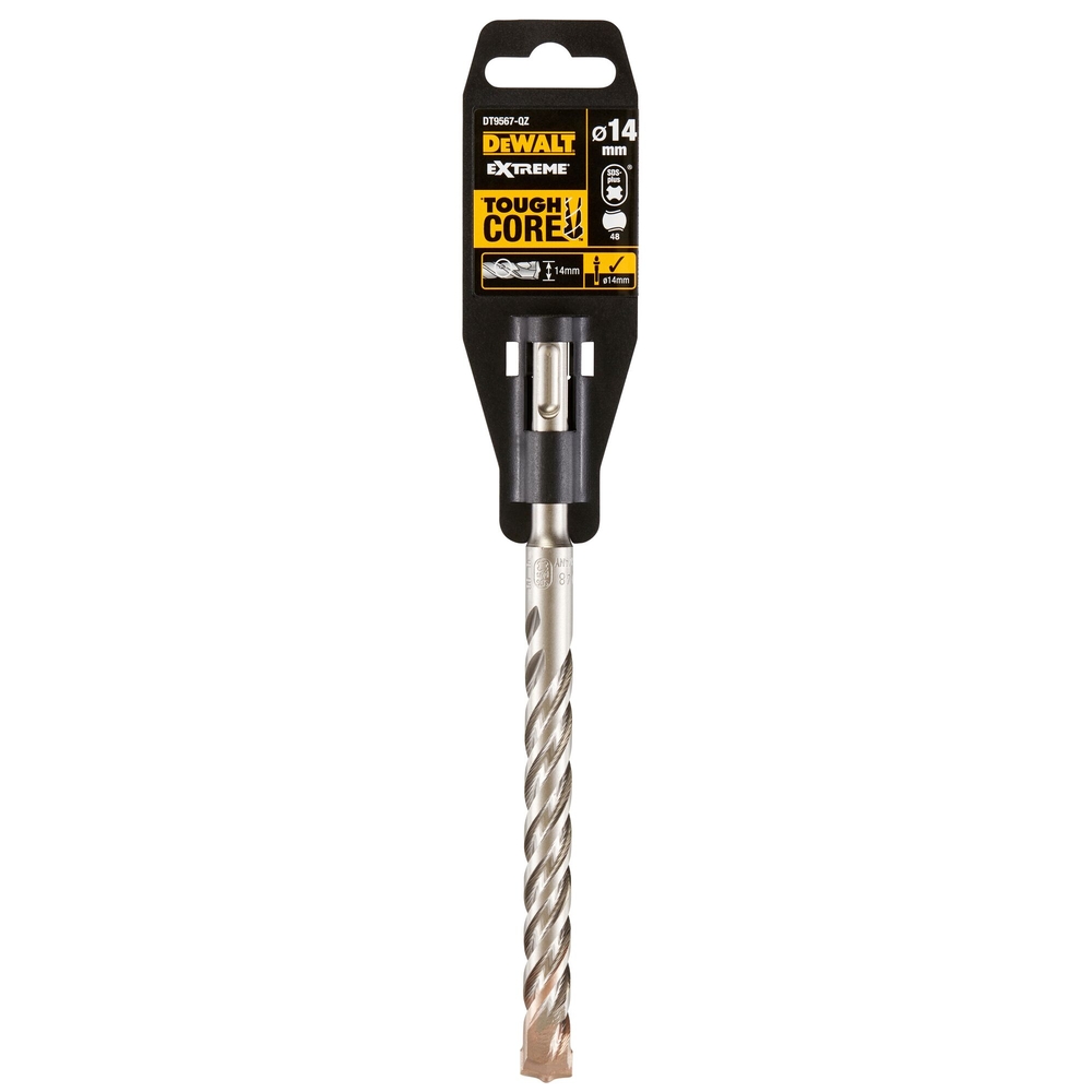 Foret béton SDS-Plus carbure Extreme 2 taillants 14 x 150 x 200 mm - DT9567-QZ - DEWALT
